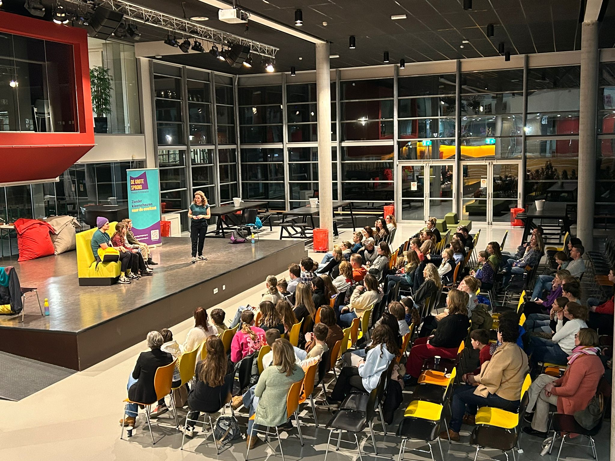 Theatervoorstelling de Grote Sprong groot succes!